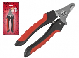 Alicate de Unha com trava p/ Cachorro Grande CB Verm/Preto