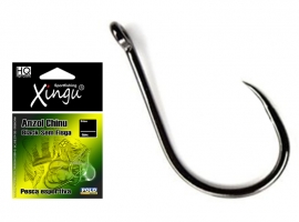 Anzol chinu black sem fisga n°10