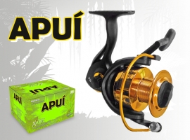 Molinete Apuí carretel plastico 5000 3BB