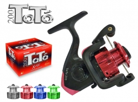 Molinete  Totó carretel plastico 200 1BB