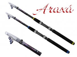 Vara Araxá Telescópica c/ passador 2,70mts