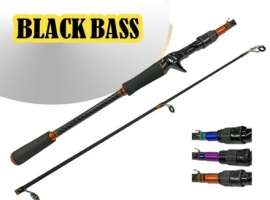 Vara Black Bass 1,65 mts - Carretilha