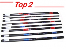 Vara Telescópica Lisa 2,70mts Fibra de Vidro