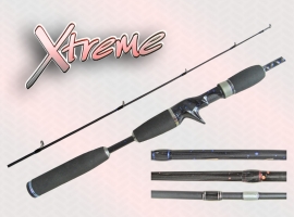 Vara Xtreme  carretilha 1,40 mts- 1 parte