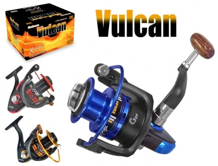 Molinete Vulcan carretel aluminio 5000 3BB alumínio