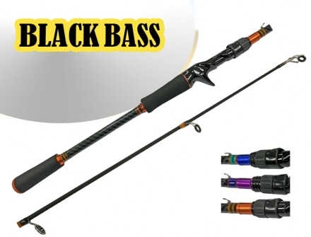Vara Black Bass 1,40 mts - Carretilha