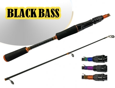 Vara Black Bass 1,80 mts - Molinete