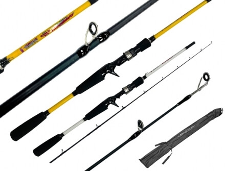 Vara Carboom 1,80mts - 2p - Carretilha